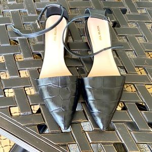 All Black Anthropologie flats